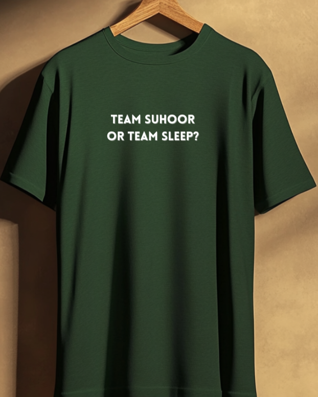 Team Suhoor or Team Sleep – Unisex Short-Sleeve T-Shirt